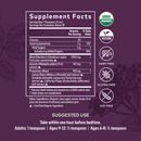 black elderberry nighttime syrup gaia herbs supplement facts