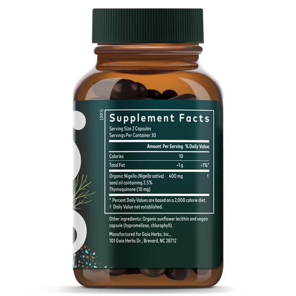 black seed oil gaia herbs