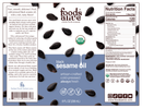 black sesame oil (foods alive) label