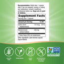 bladderwrack capsules 580 mg (nature's way) supplement facts