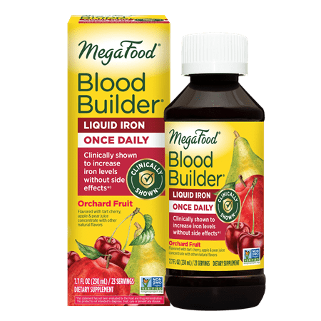 Blood Builder Liquid Iron Once Daily 7.7 oz (MegaFood)