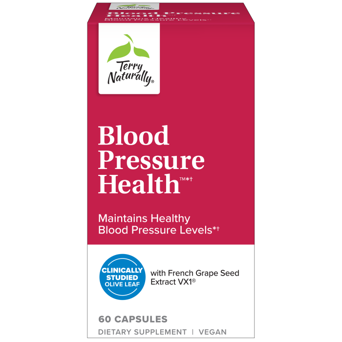 Blood Pressure Health Terry Naturally
