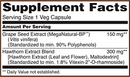 blood pressure health (now foods) supplement facts