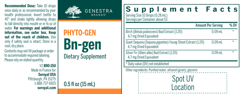 bngen | bn-gen label genestra