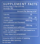 bodybio balance oil liquid supplement facts