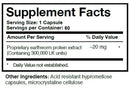 boluoke lumbrokinase researched nutritionals supplement facts