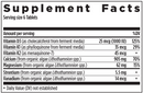 bone strength take care tiny tabs (new chapter) supplement facts