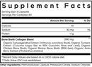 bone broth collagen codeage supplement facts