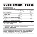 bone builder (metagenics) supplement facts