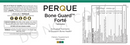 bone guard forte (perque) label