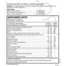 bone guard forte (perque) supplement facts