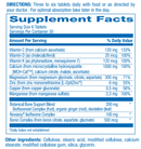 bone support formula anabolic laboratories supplement facts