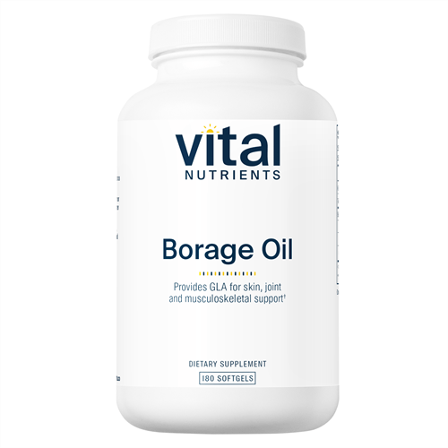 Borage Oil 1000 mg 180ct Vital Nutrients