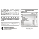 borage oil gla-240 ecological formulas label