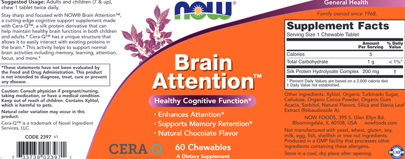 Brain Attention (NOW) Label