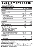 brain omega (brain bean) supplement facts