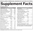 brain & body power max brainmd supplement facts