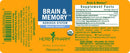 brain & memory herb pharm label