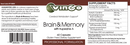 brain & memory vinco label