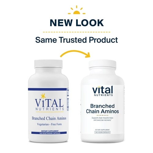 Branched Chain Aminos Vital Nutrients new look