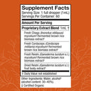 breathe extract 2oz host defense supplement facts
