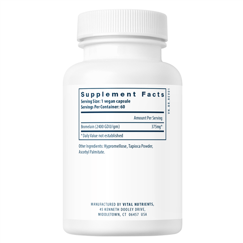 Bromelain 375 mg Vital Nutrients products