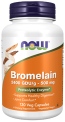 bromelain 2400 gdu/g 500 mg (now foods)
