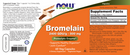 bromelain (now foods) label