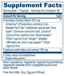 bronchotone ayush herbs supplement facts