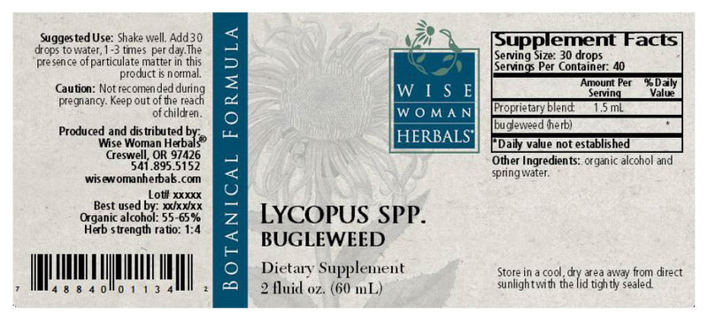 Bugleweed Wise Woman Herbals products