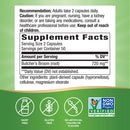 butcher's broom root capsules (nature's way) supplement facts