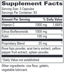 C-1000 plus supplement facts