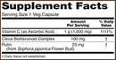 c-1000 (now foods) supplement facts