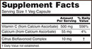 c-500 calcium ascorbate (now foods) supplement facts