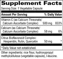 C buffered progressive labs supplement facts