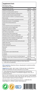 c-nergy vita aid supplement facts