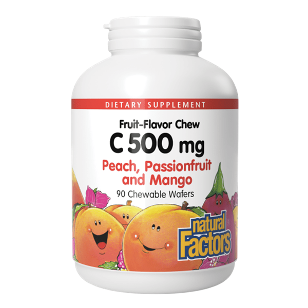 c 500 mg peach passionfruit mango natural factors