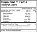 cleansxym master supplements (us enzymes) supplement facts