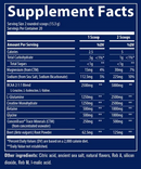 clean post workout trace minerals research supplement facts