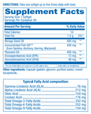 complete omega complex anabolic laboratories supplement facts