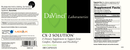 cx 2 solution davinci labs label