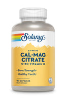 cal mag d-3 citrate 2:1 solaray