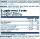 cal mag d-3 citrate 2:1 solaray supplement facts
