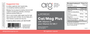 cal mag plus with vitamin d & k2 (metabolic maintenance) label