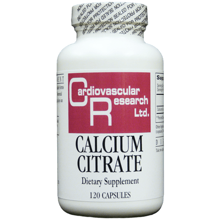 Calcium Citrate 165 mg (Ecological Formulas)
