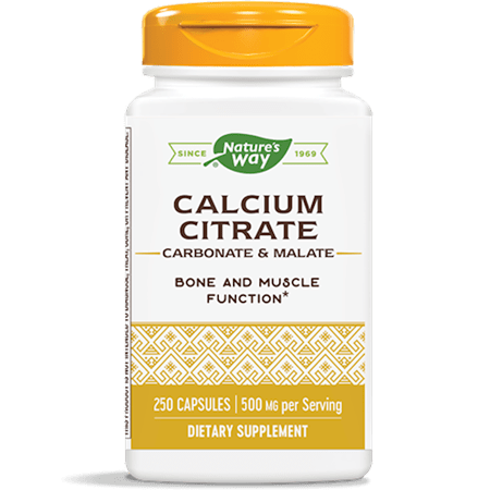 Calcium Citrate 250 capsules (Nature's Way)