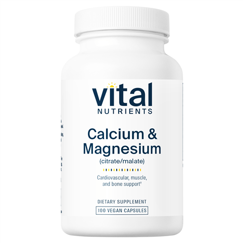 Calcium Magnesium Citrate Malate Vital Nutrients