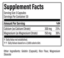 calcium magnesium thyroid specific formulations supplement facts