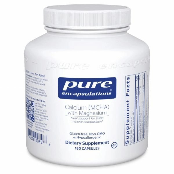 Calcium (MCHA) with Magnesium (Pure Encapsulations)