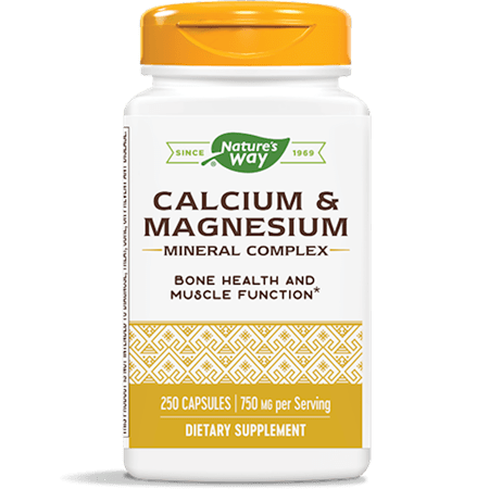 Calcium & Magnesium 250 capsules (Nature's Way)